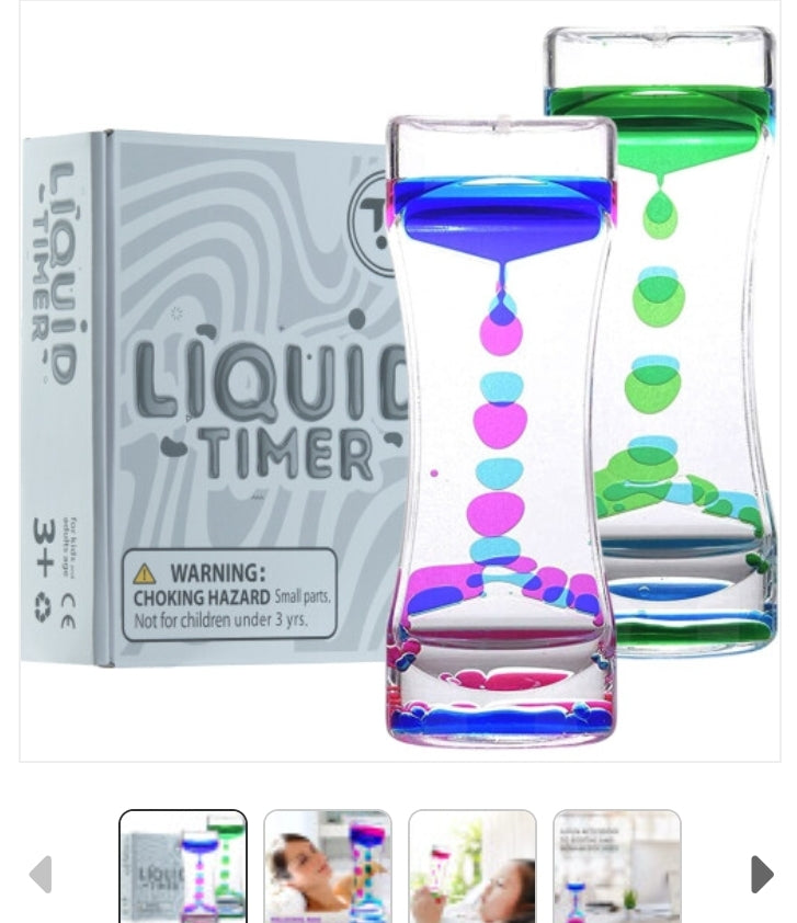 2 Pack Liquid Sensory Timer