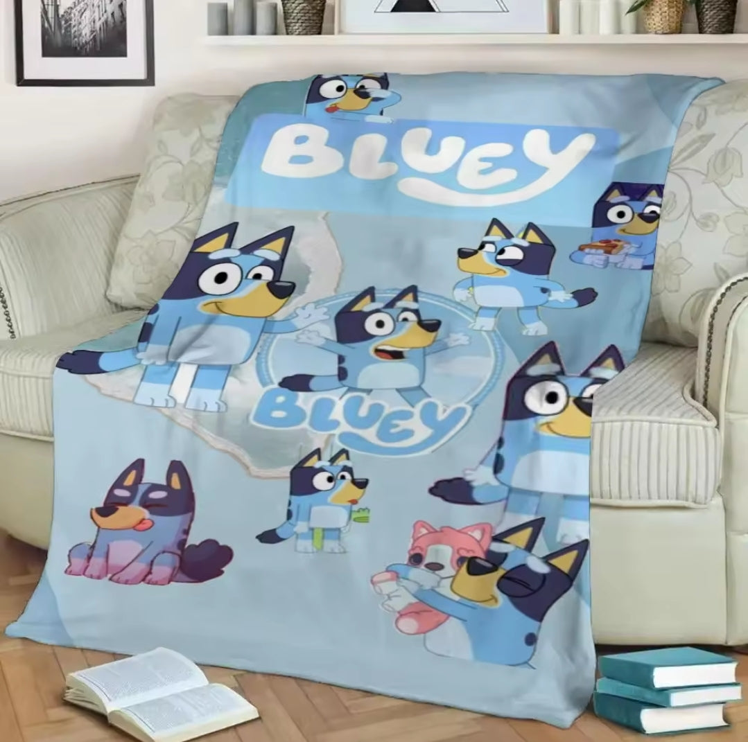 Blue Dog Throw