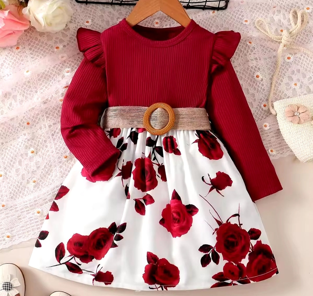 Girls Floral Dress