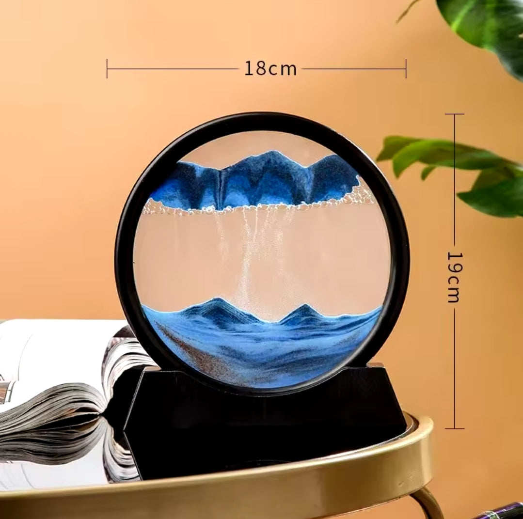 Hourglass Moving Sand Picture