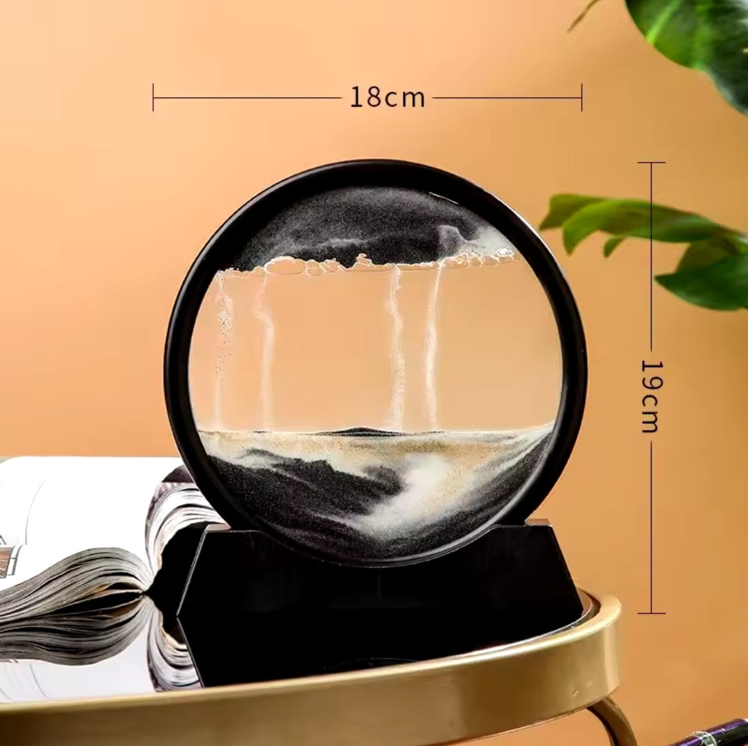Hourglass Moving Sand Picture
