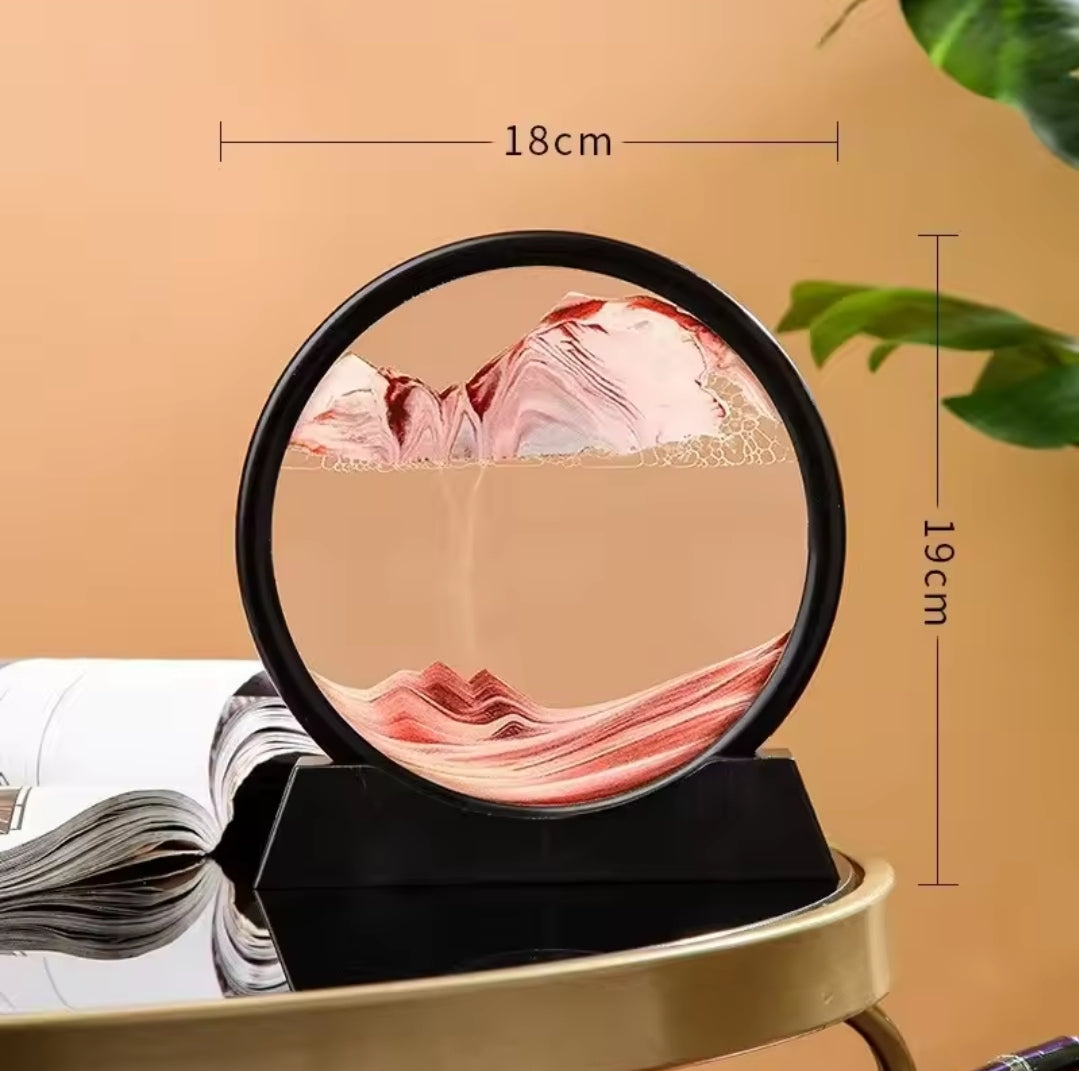 Hourglass Moving Sand Picture