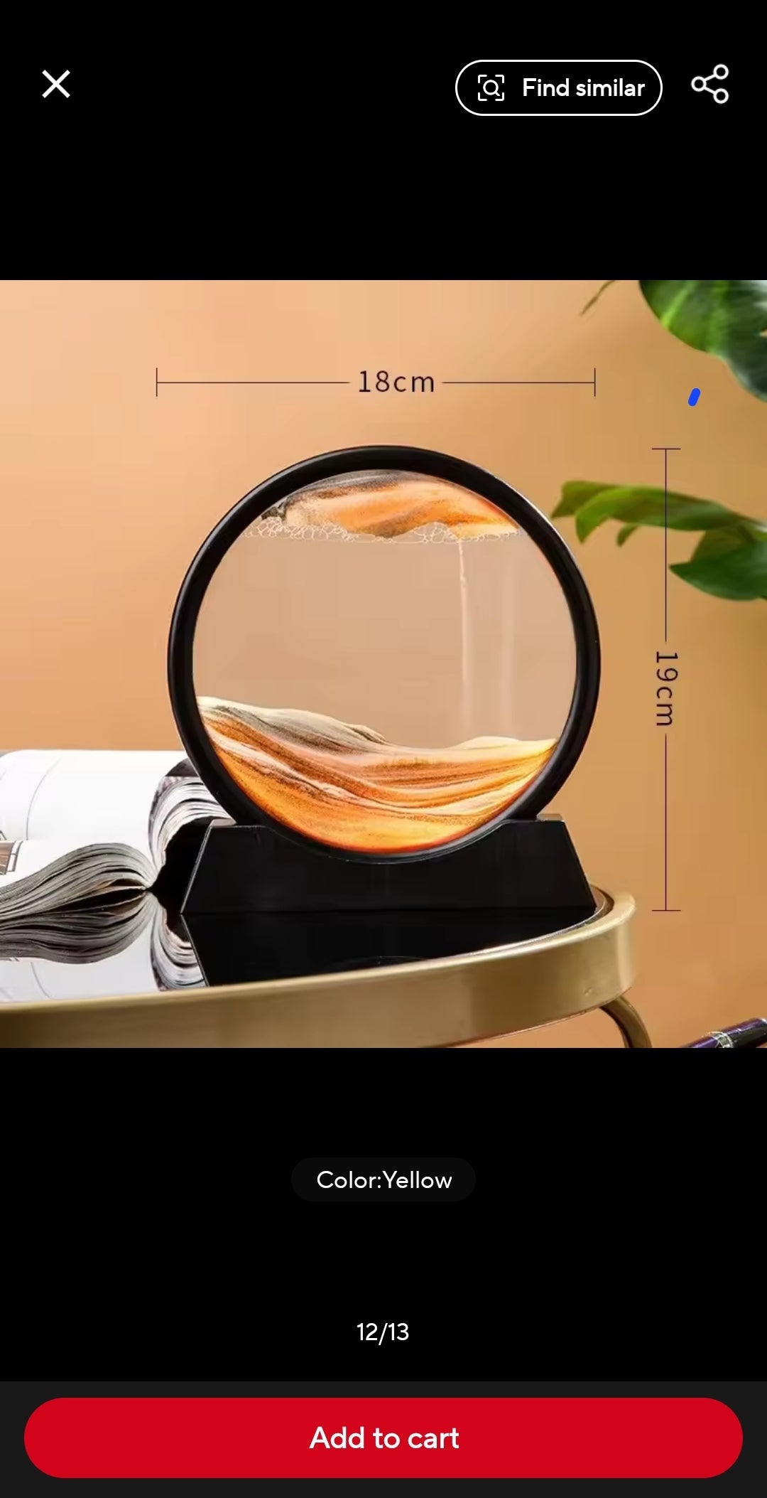 Hourglass Moving Sand Picture
