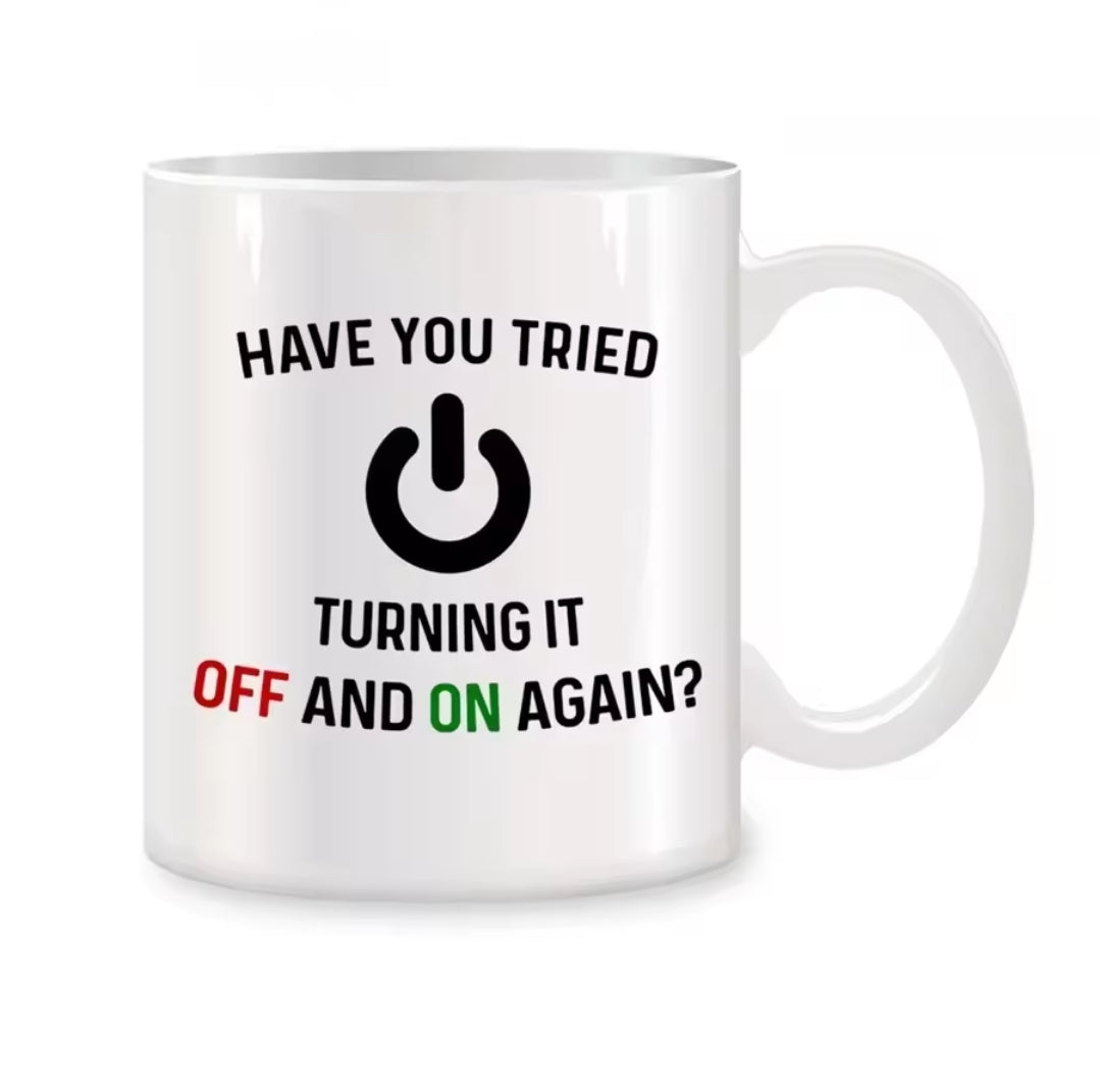 On/Off Again Mug