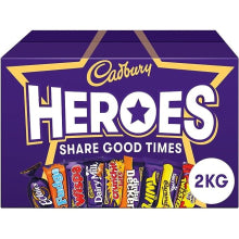 Cadbury Heroes Chocolate Bulk Sharing Box 2kg