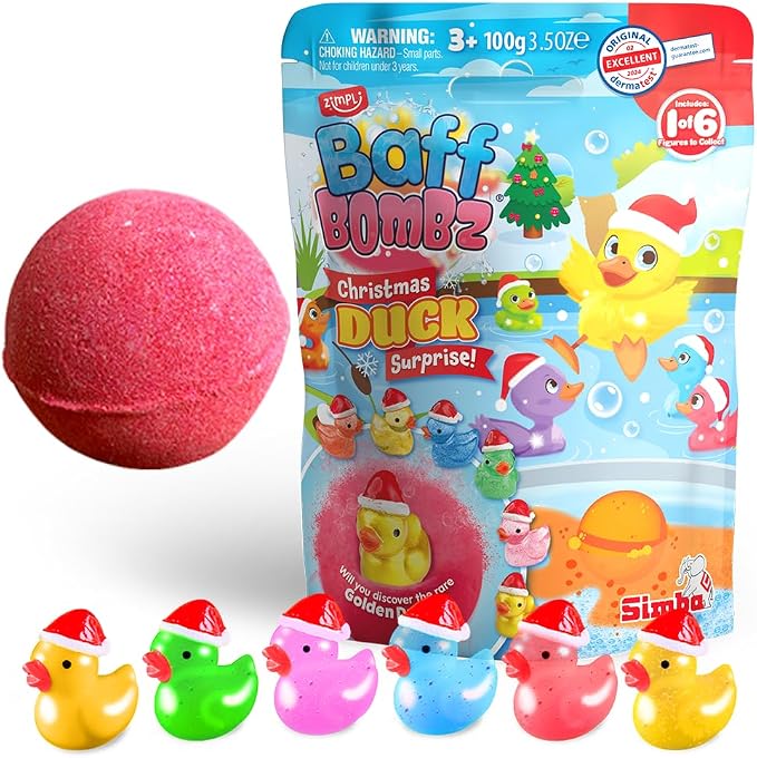 Large Christmas Surprise Bath Bomb