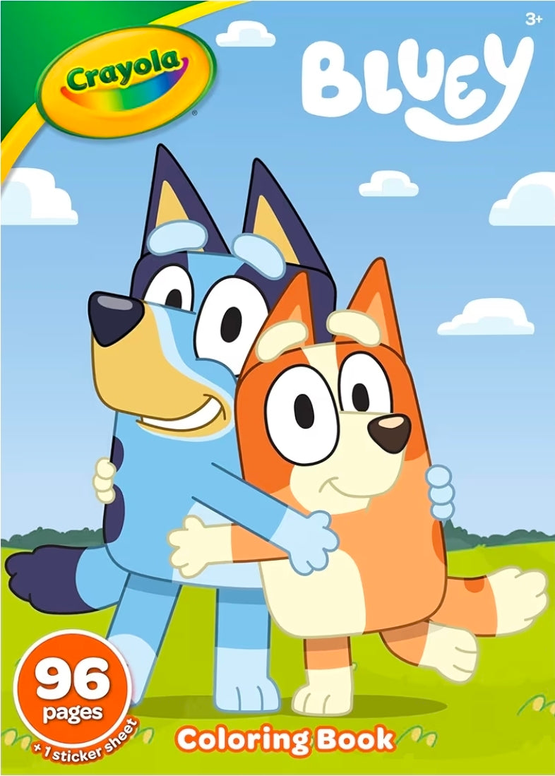 Blue Dog Colouring Book