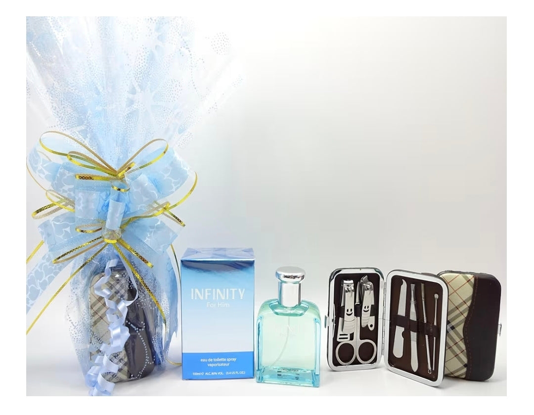Infinity 100ml EDT Inspired by CK Eternity & Manicure Kit