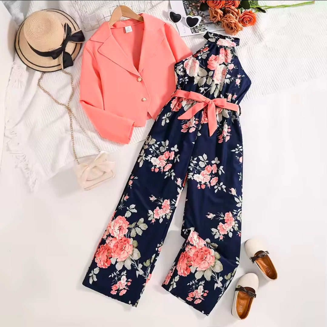 Girls Jumpsuit & Blazer