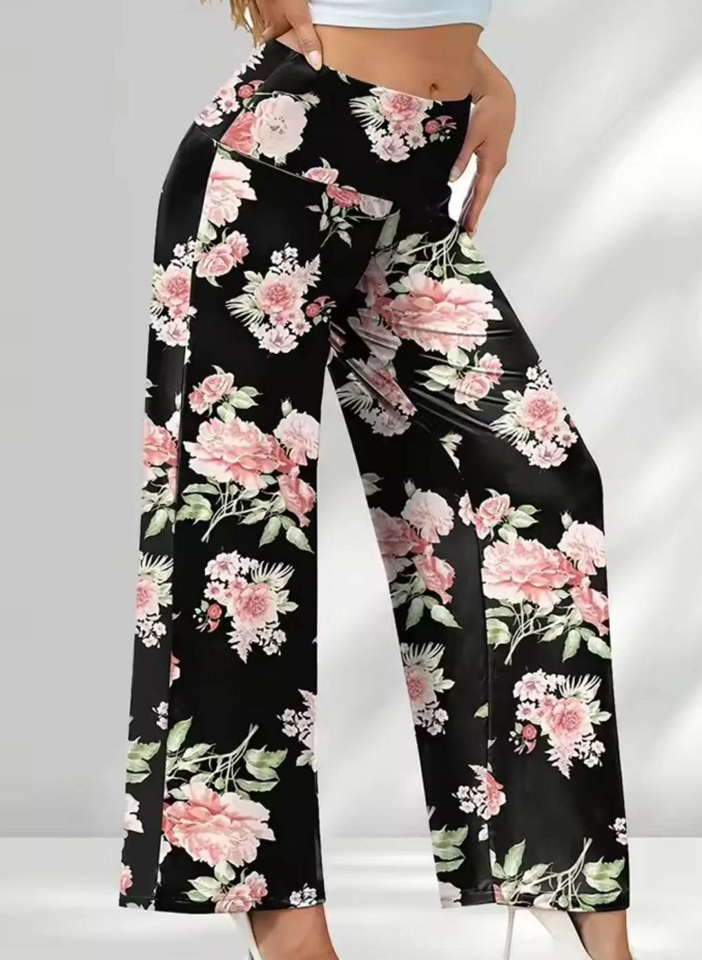 Plus Size Rose Trousers