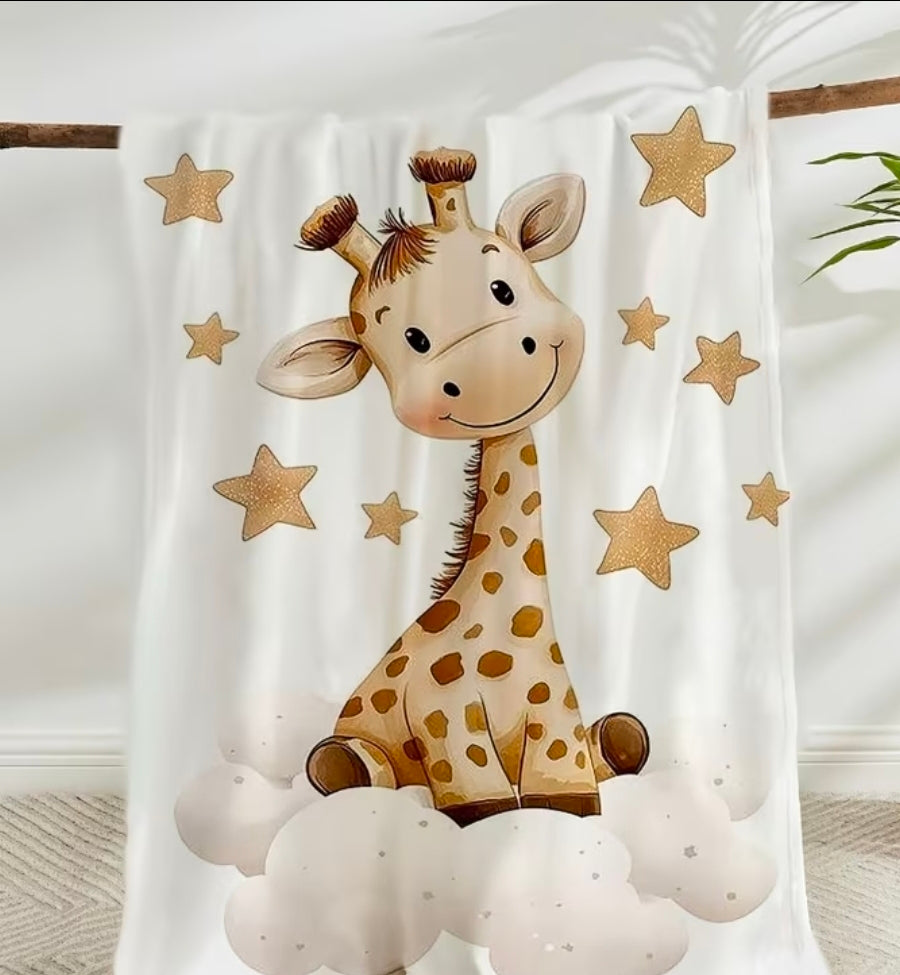 Giraffe Baby Blanket