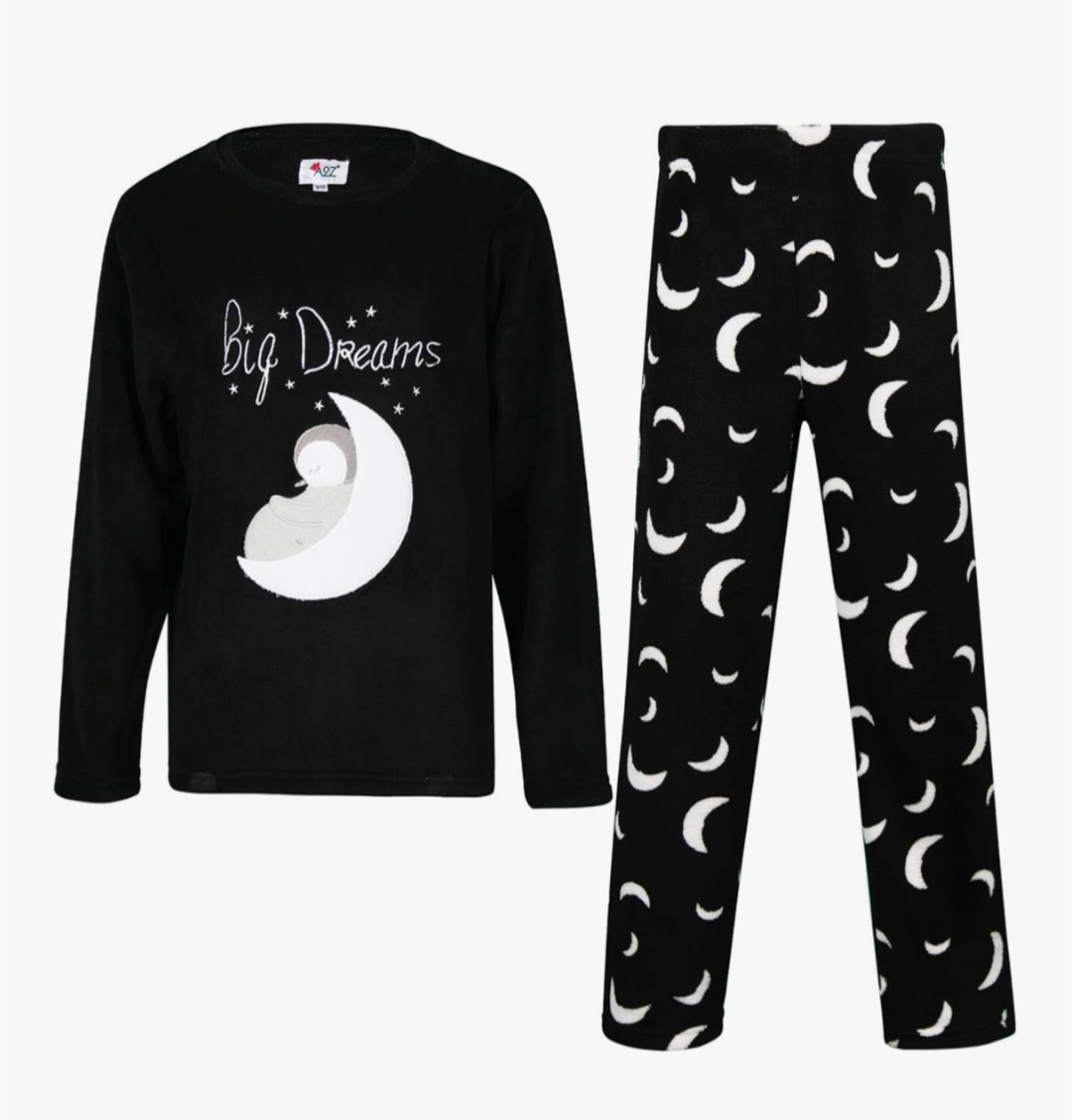 Fleecey pyjamas