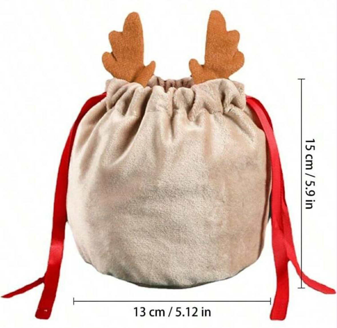 Personalised Reindeer Pouch