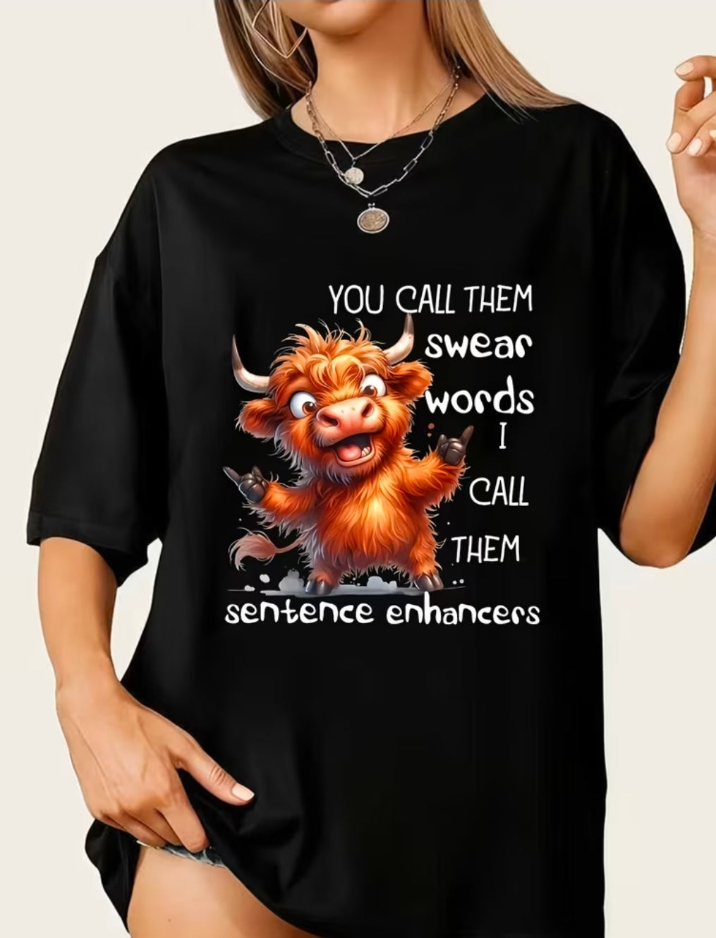 Funny Highland Cow T-Shirt