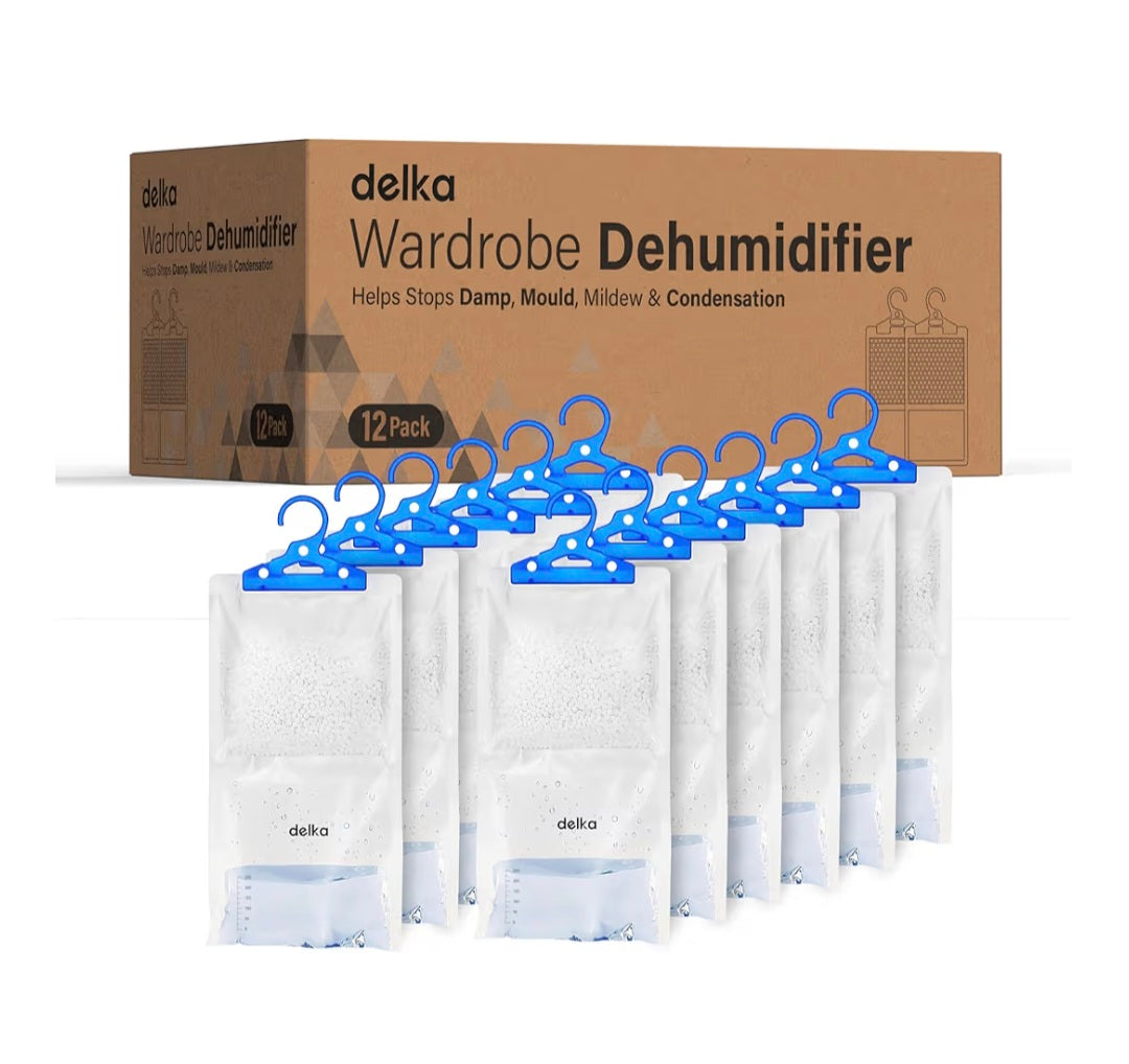 Wardrobe Dehumidifier Hanging Bags