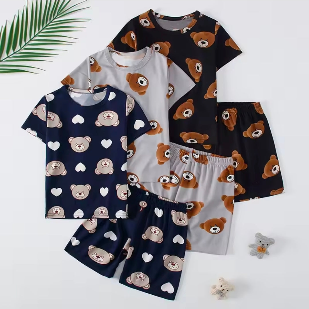 Boys 2pc Bear set