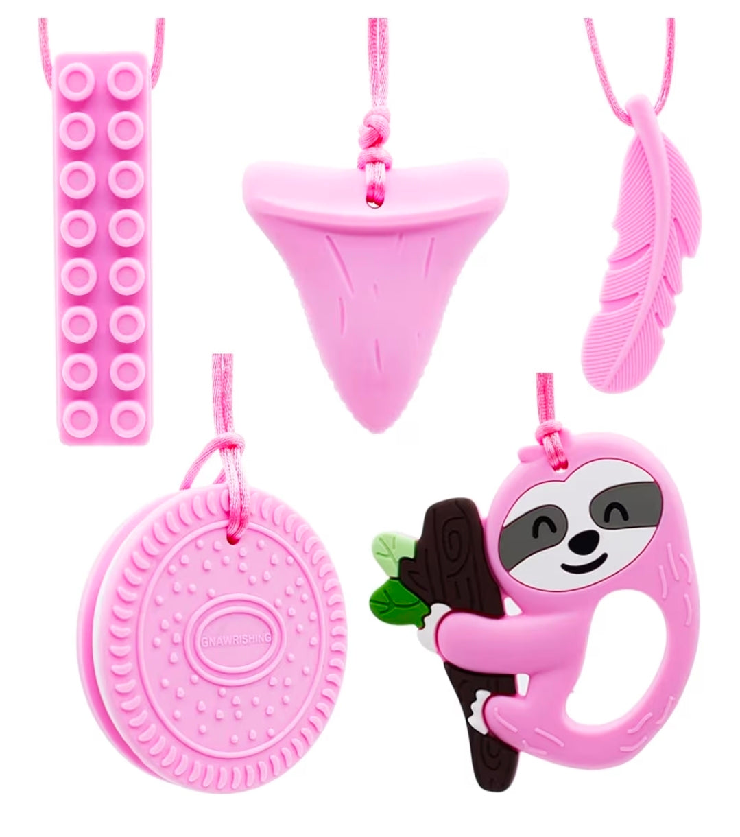 5 Piece Sensory Necklace Set