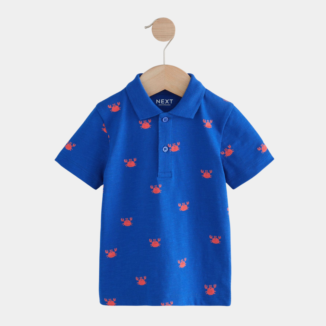 Crab polo shirt
