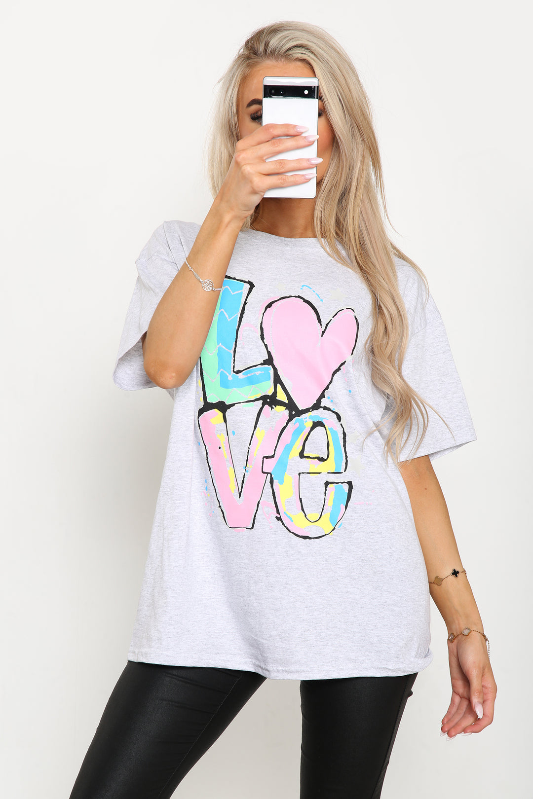 Multi Love Print T-shirt