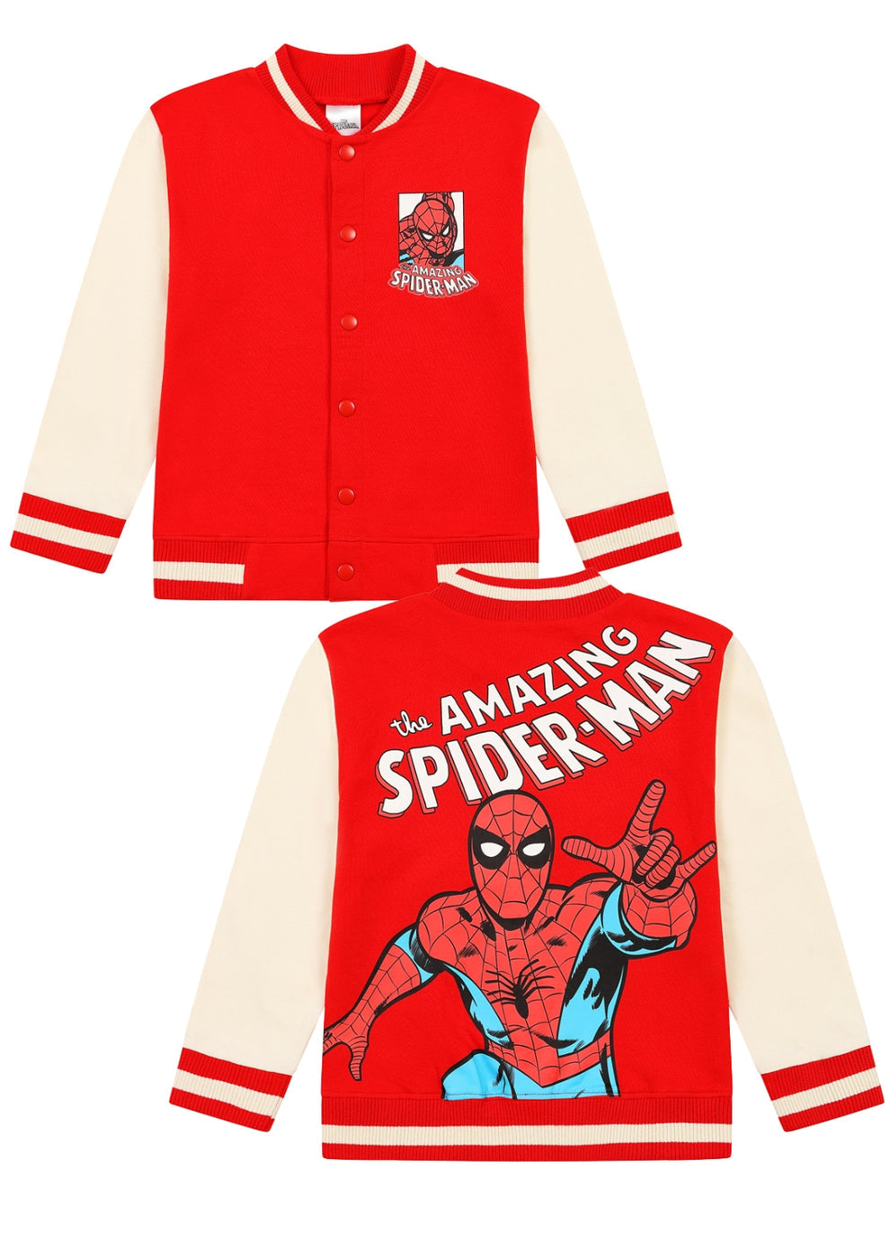 Spidey Varsity Bomber Jacket