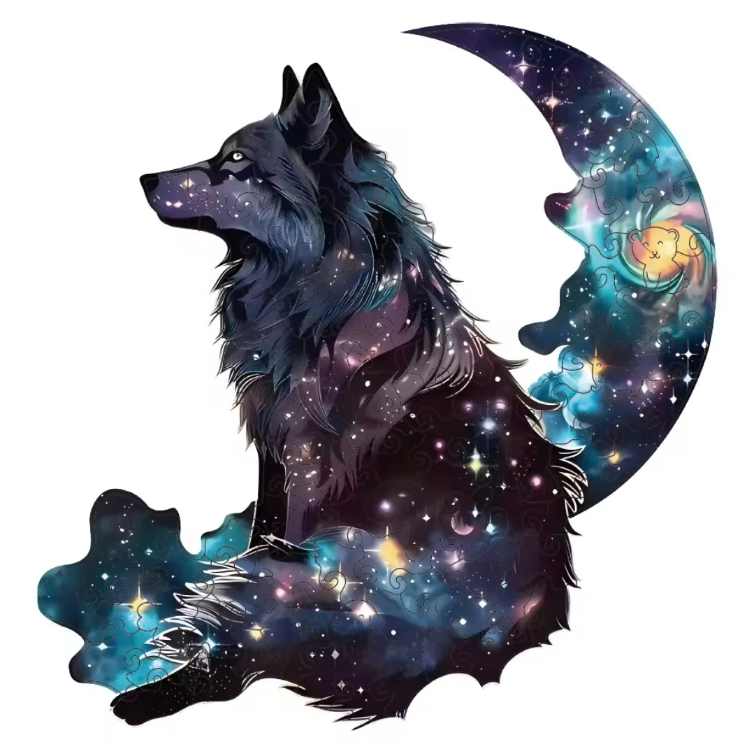 Moon Wolf Puzzle