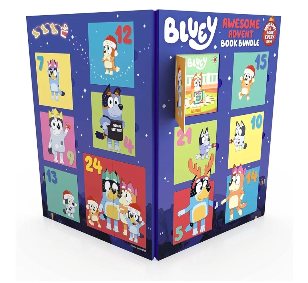Blue Dog Book Advent Calendar