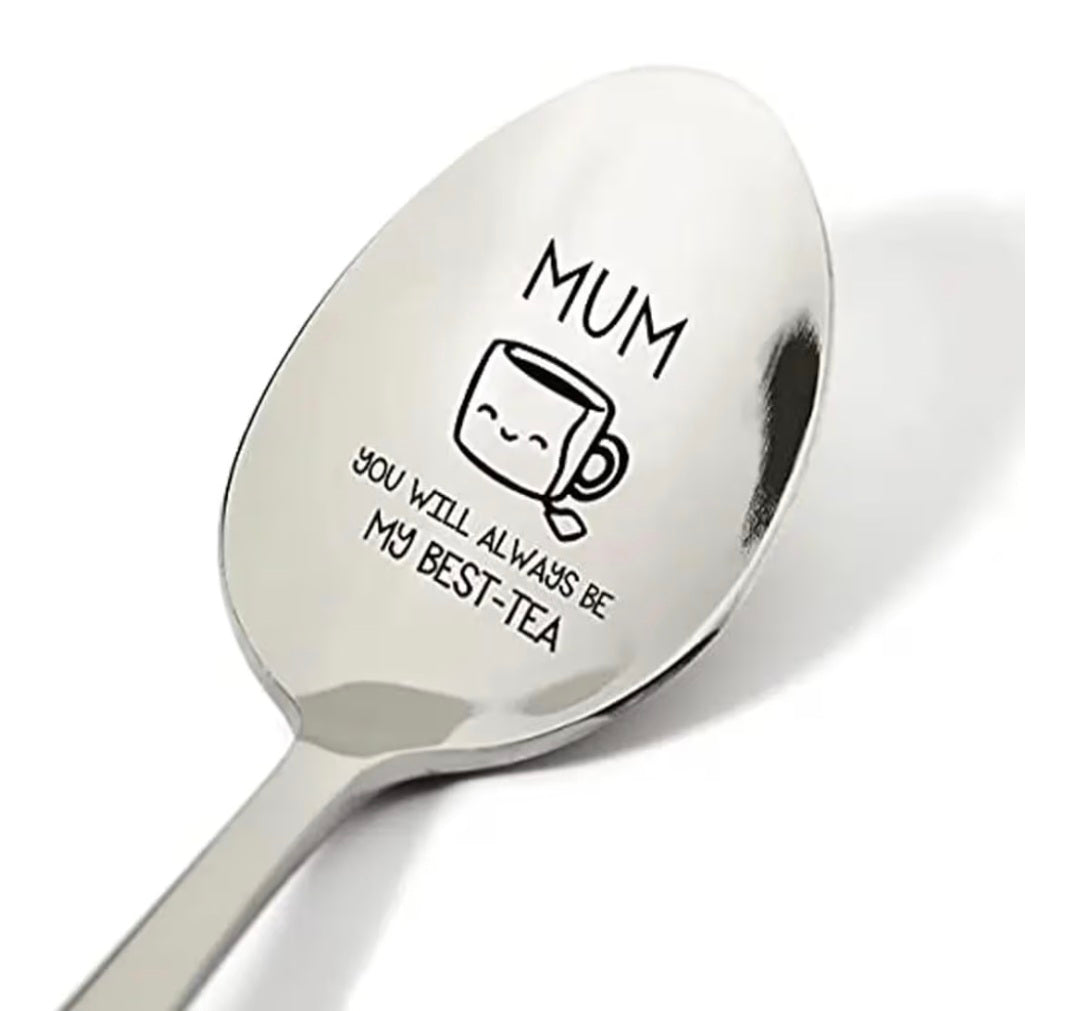 Funny tea spoon for mum