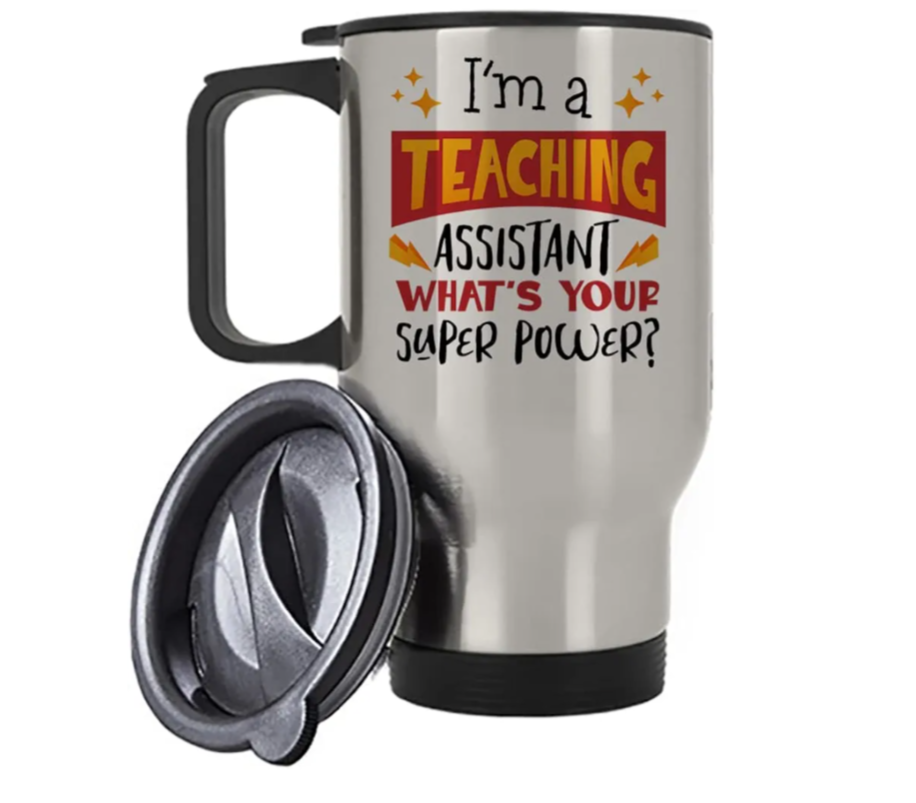 Teaching Assistant Super Power Travel Mug