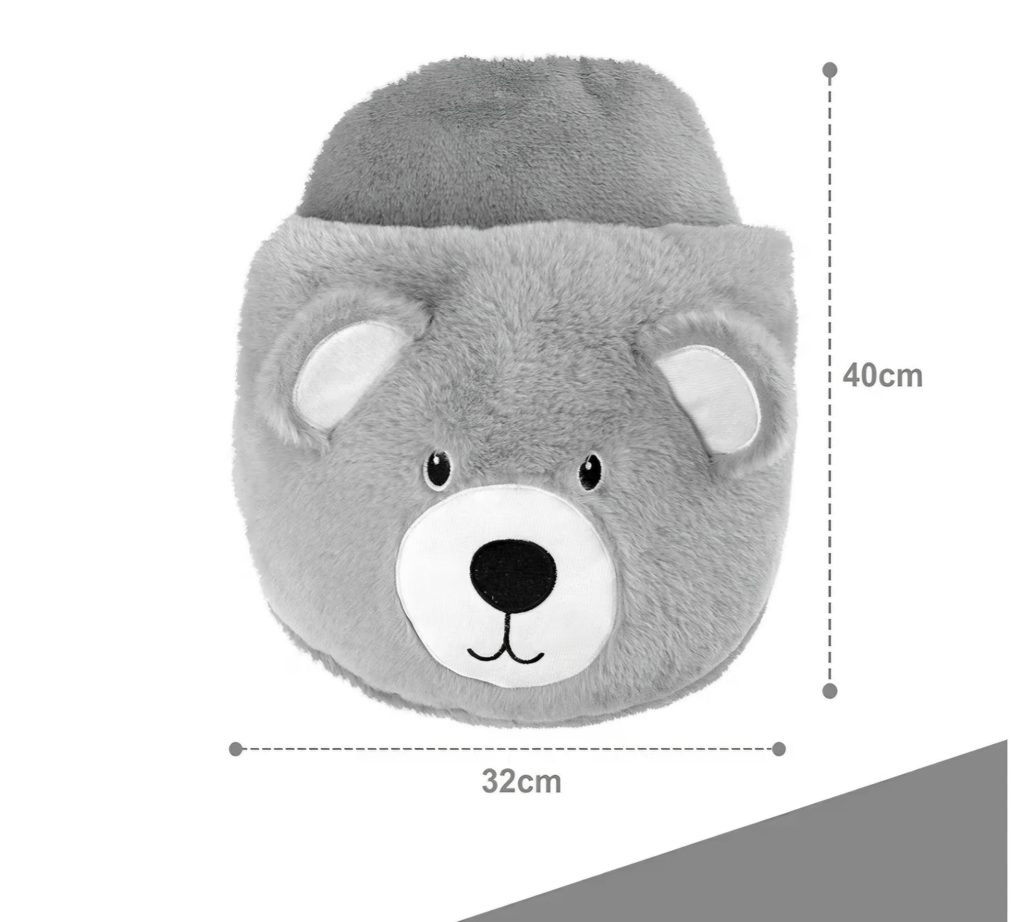 Hot water bottle slipper