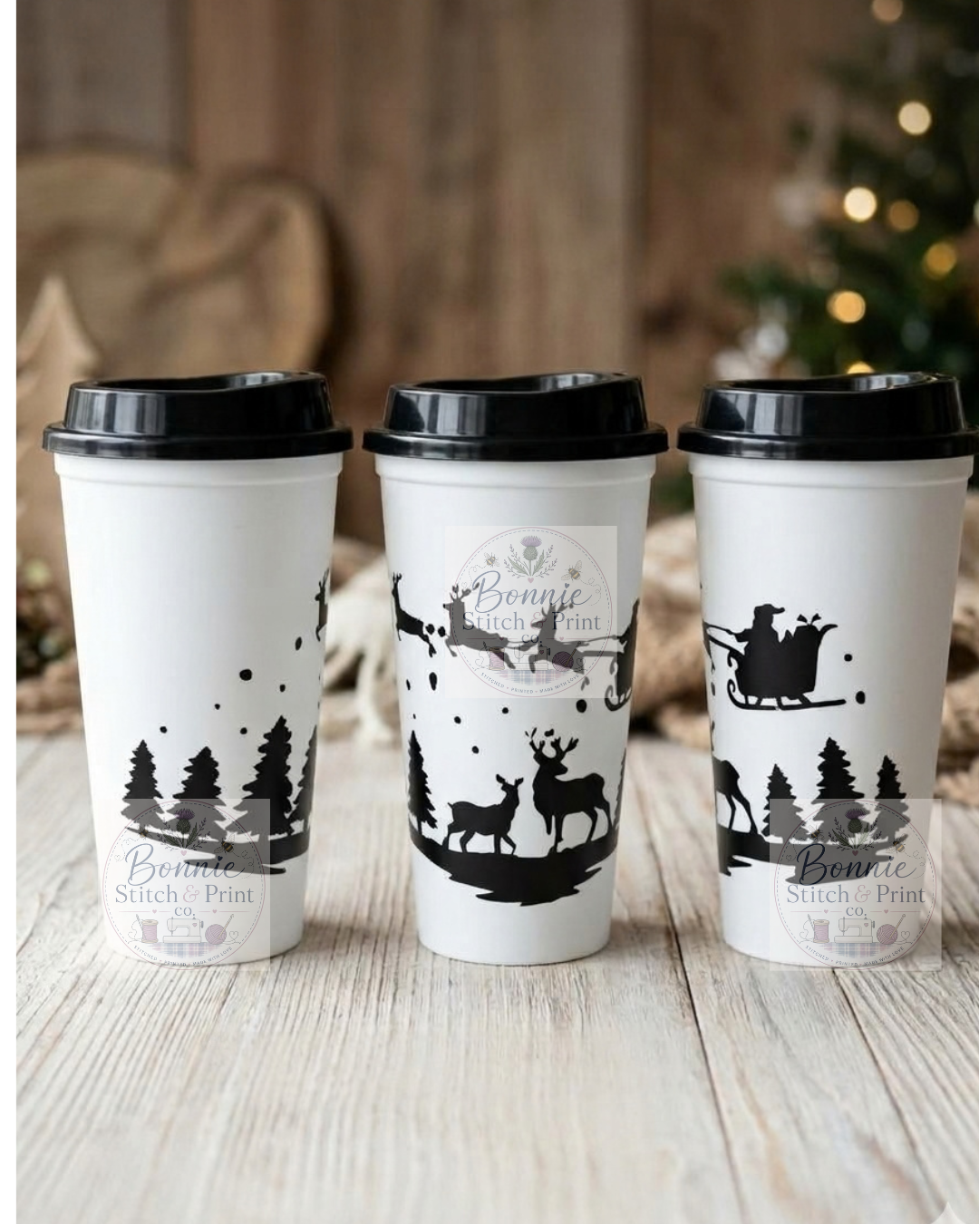 Festive Night Travel Cup