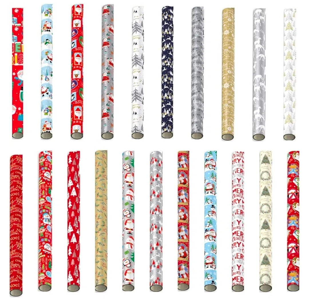 10 x4m Gift Wrap Random Designs