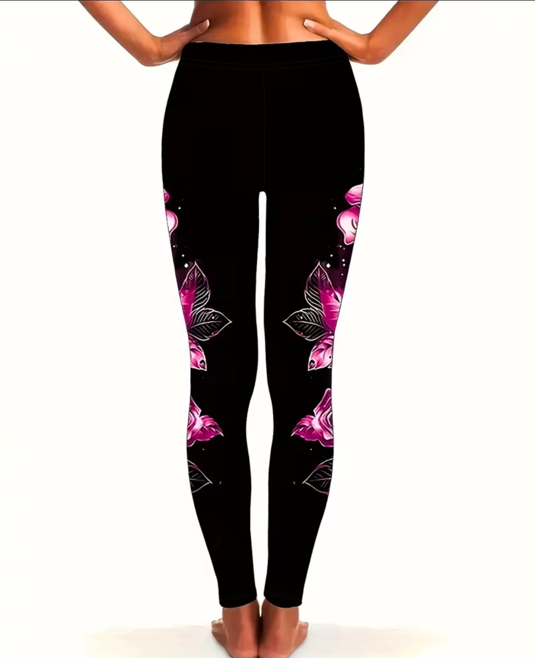 Floral Print Leggings