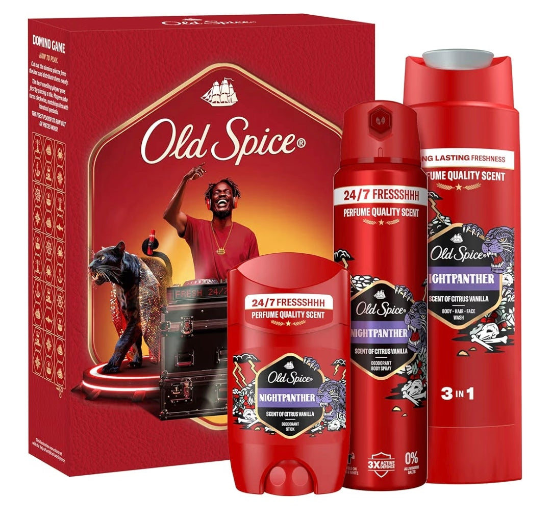 Old Spice Panther Night Gift Set