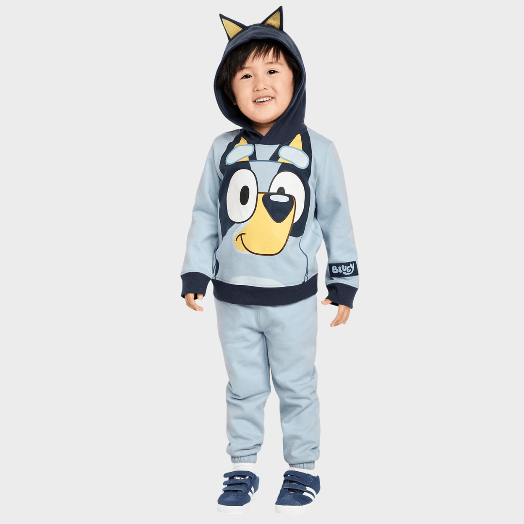 Boys Blue Dog Jogger Set
