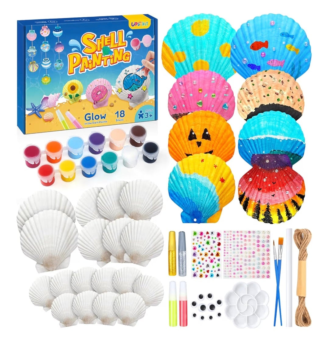 Sea shell painting kit