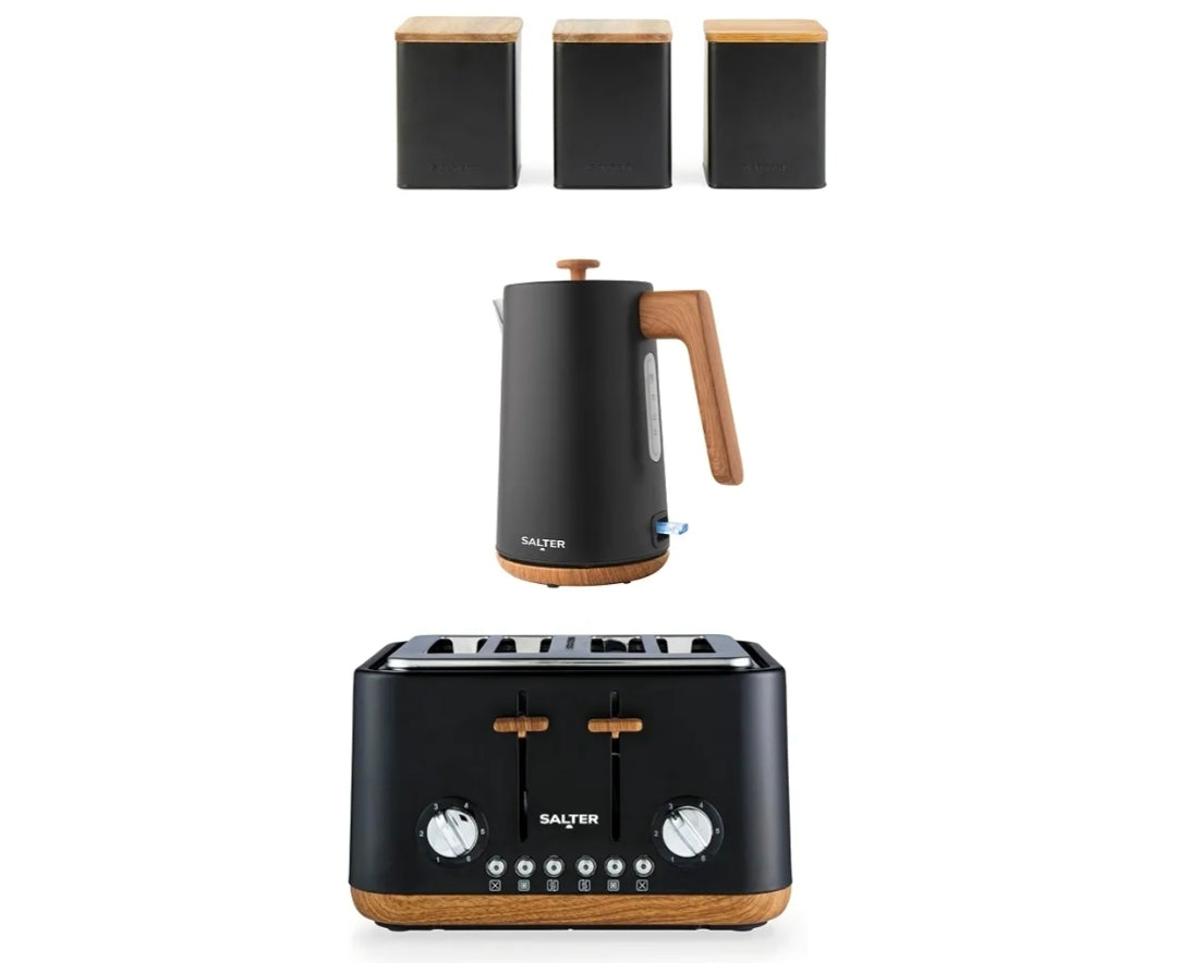 Toaster, Kettle, Canister Set