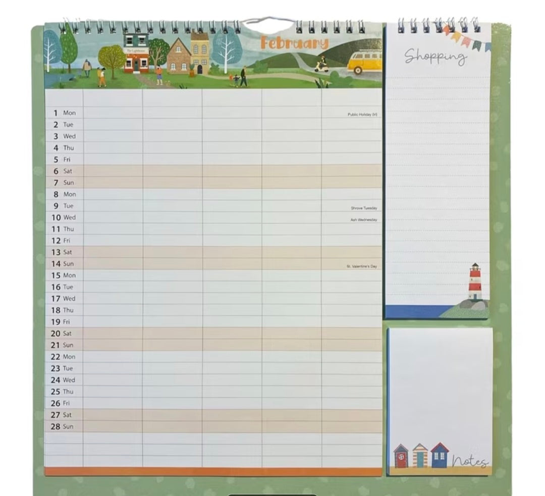2027 family calender