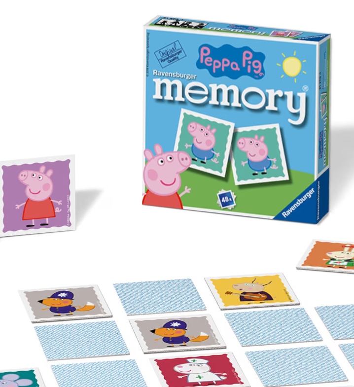 Pig Memory Match Game