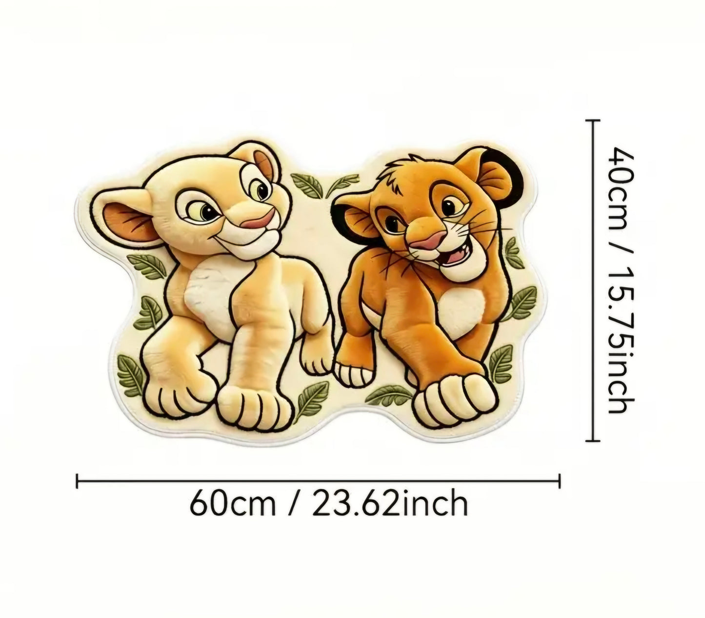Lion rug