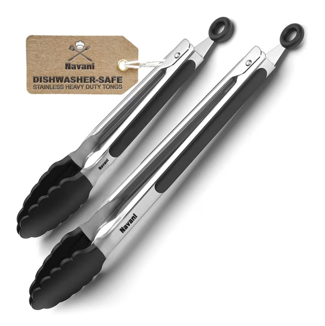 9 & 12 Inch Silicone Tip Tongs