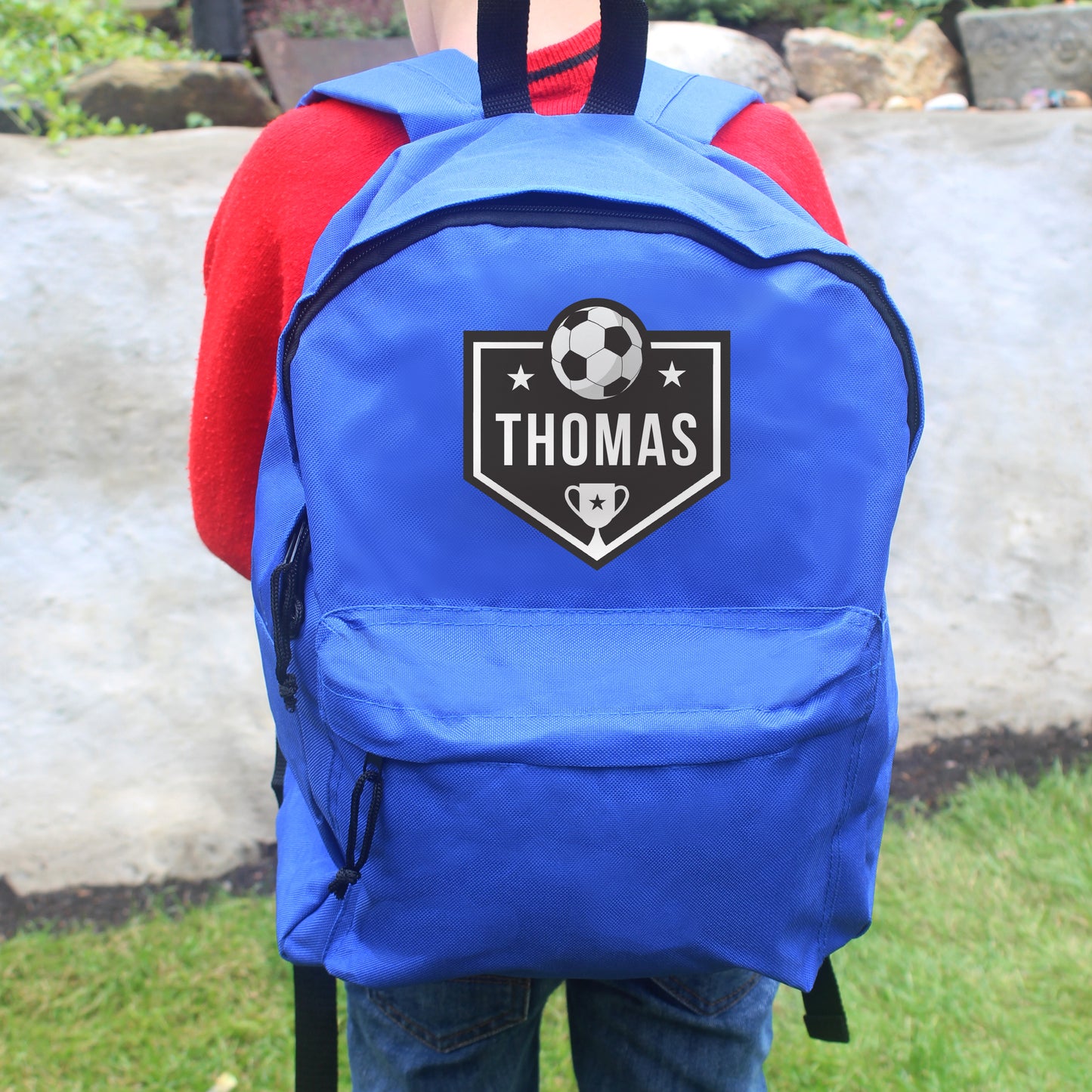 Personalised Football Backpack
