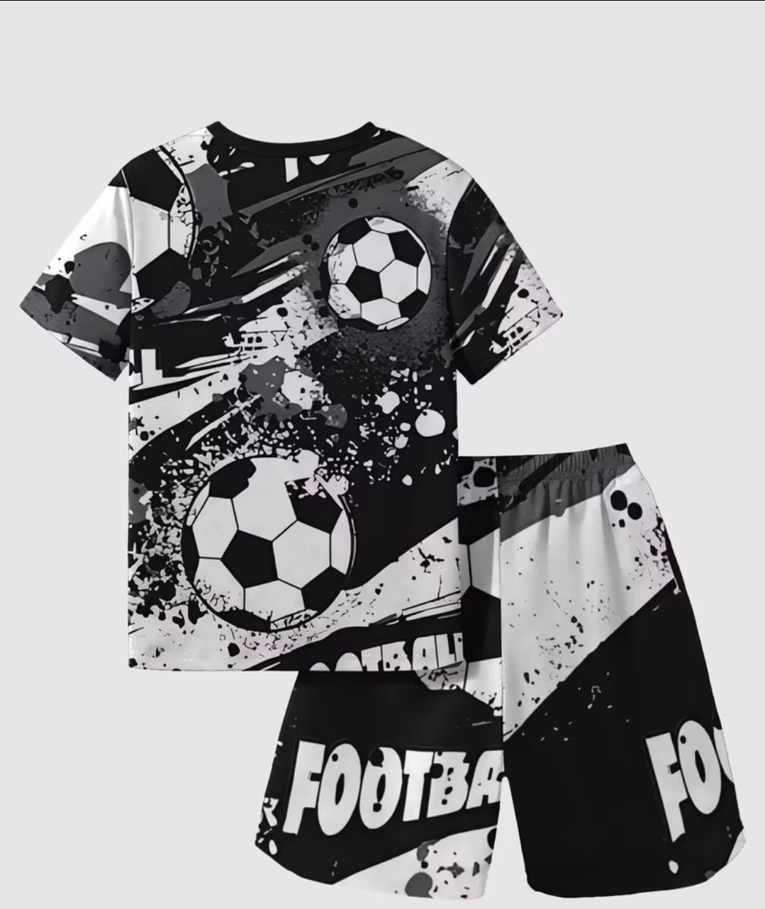 Football Pyjama Shorts Set