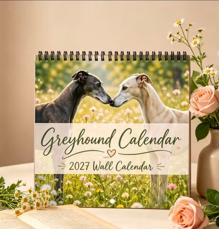 Greyhound 2027 Calendar