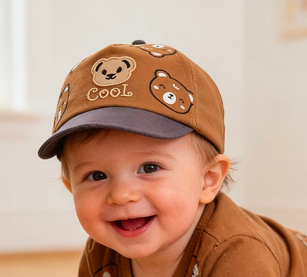 Baby Bear Sun Hat, , Suitable for 3-18 Months