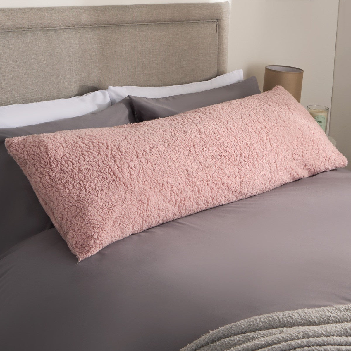 Teddy bolster pillow