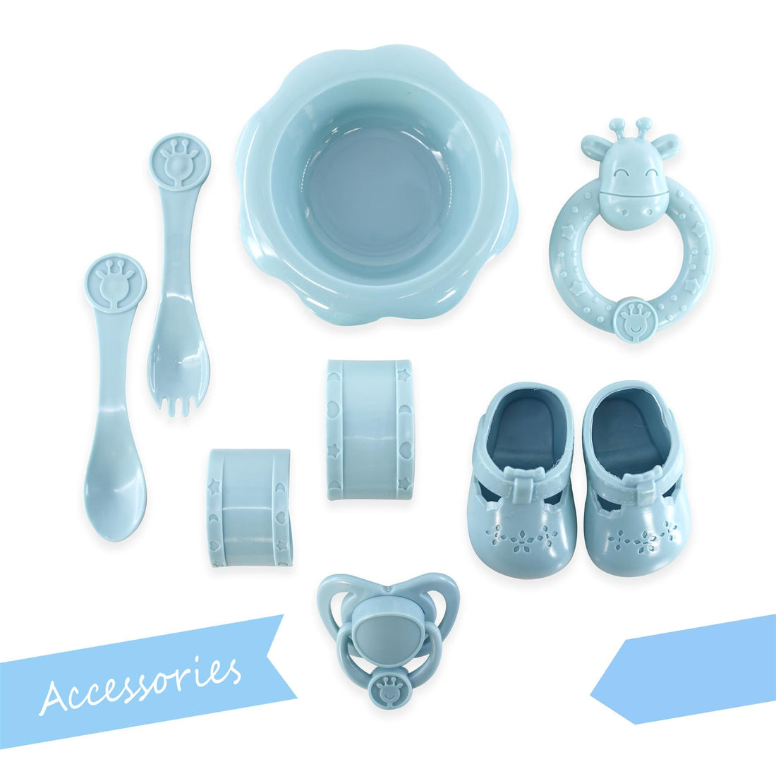 Doll Newborn Boy & Accessories (35 cm / 14")