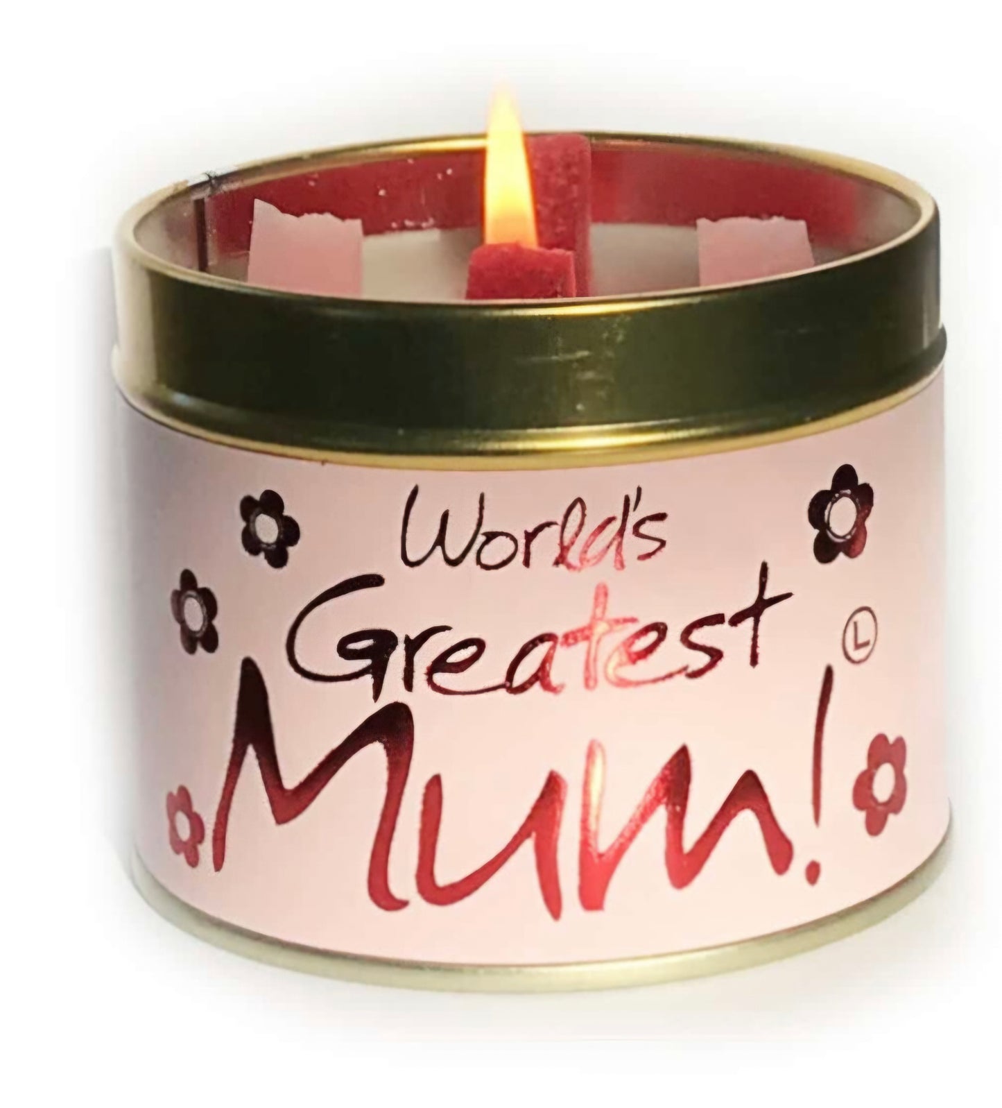 Worlds Greatest Mum Tin Candle