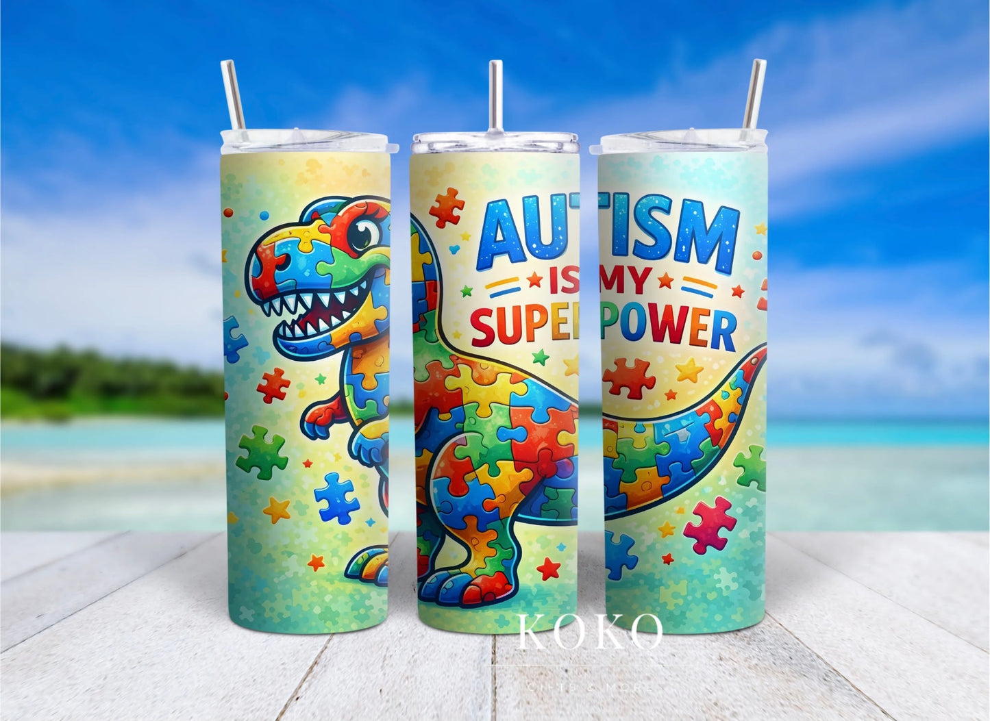 Autism Superpower Tumbler