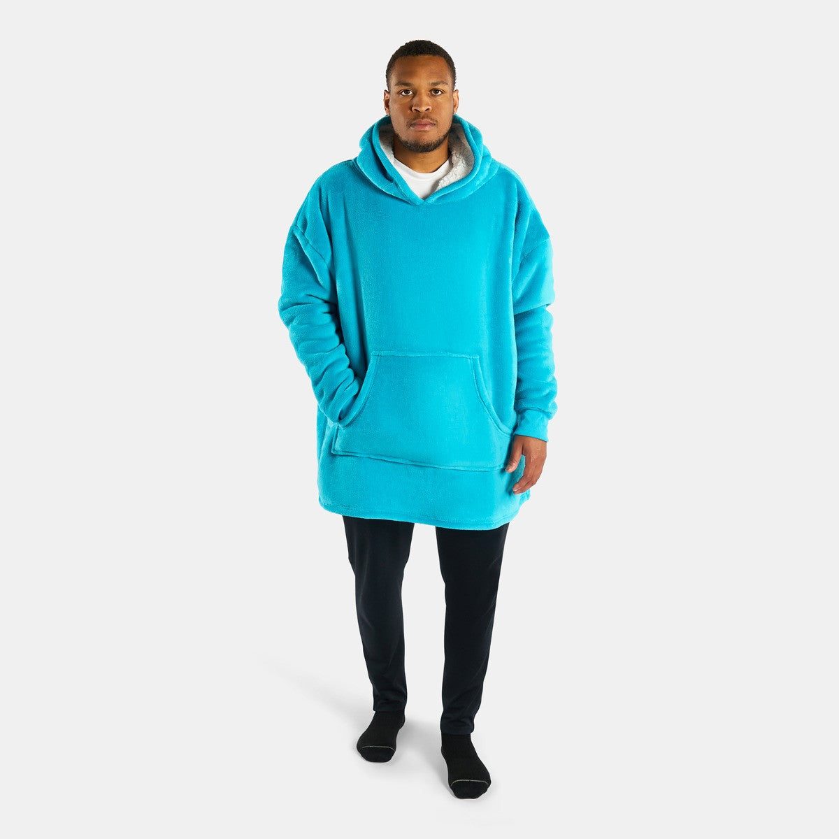Blues adults Hoodie Blanket