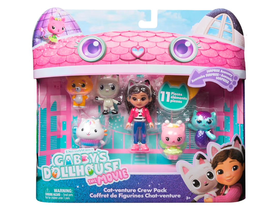 Gabby Cat Venture Crew Figures